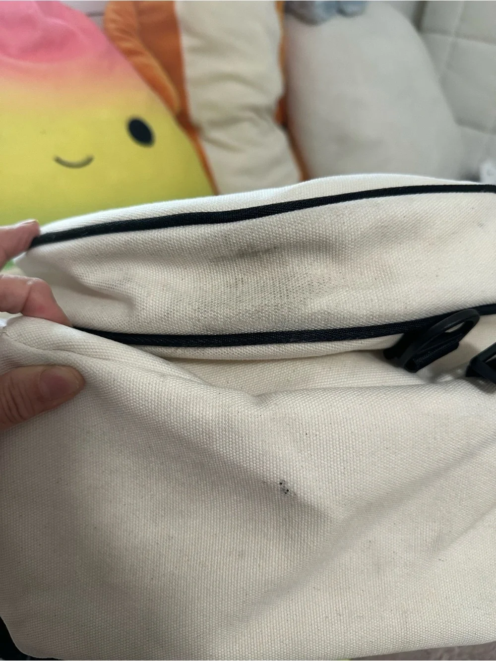 lululemon athletica White Athletic Racket Bag DESIGNED FOR TENNIS
